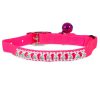 Petmate Pink Bling Elastic Cat Collar