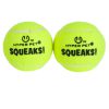 Hyper Pet Squeaks! Tennis Balls With Squeakers